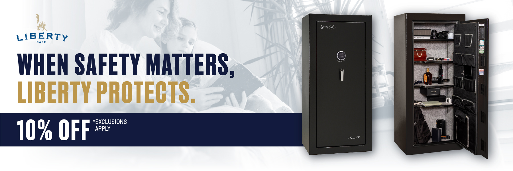 Liberty Safe Safety Month Sale from Colorado Safes your Liberty Safe dealer in Denver
